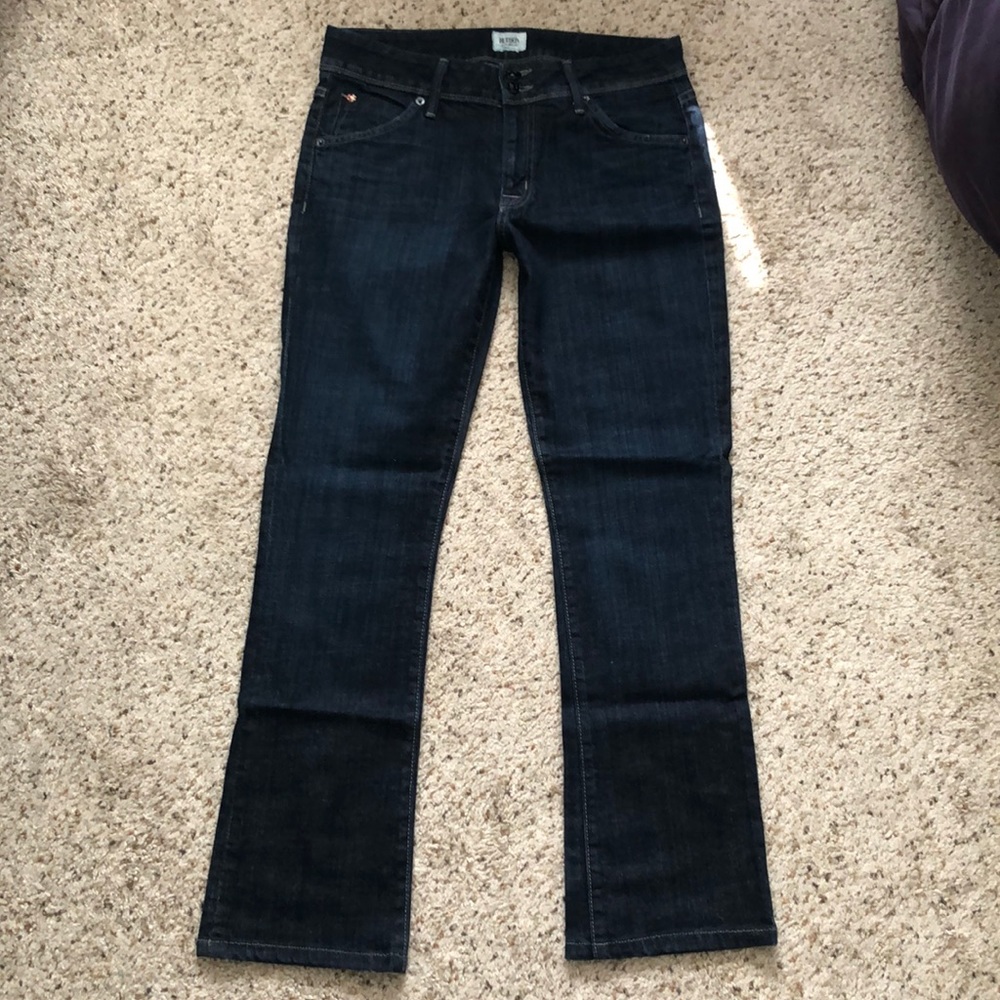 Hudson Beth baby boot dark blue jeans stretch 29